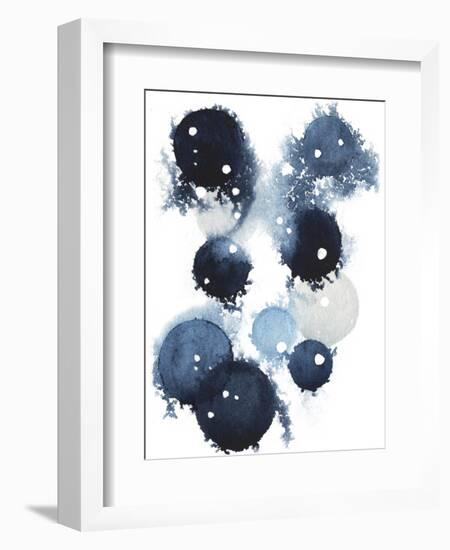 Blue Galaxy IV-Grace Popp-Framed Art Print