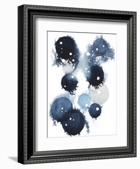 Blue Galaxy IV-Grace Popp-Framed Art Print