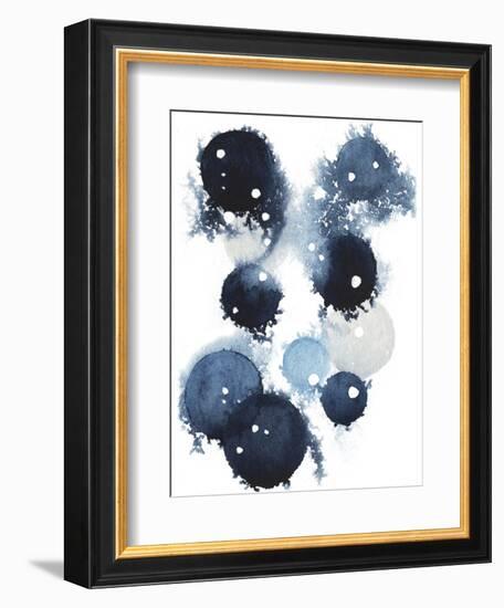 Blue Galaxy IV-Grace Popp-Framed Art Print
