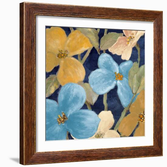 Blue Garden Party II-Lanie Loreth-Framed Art Print