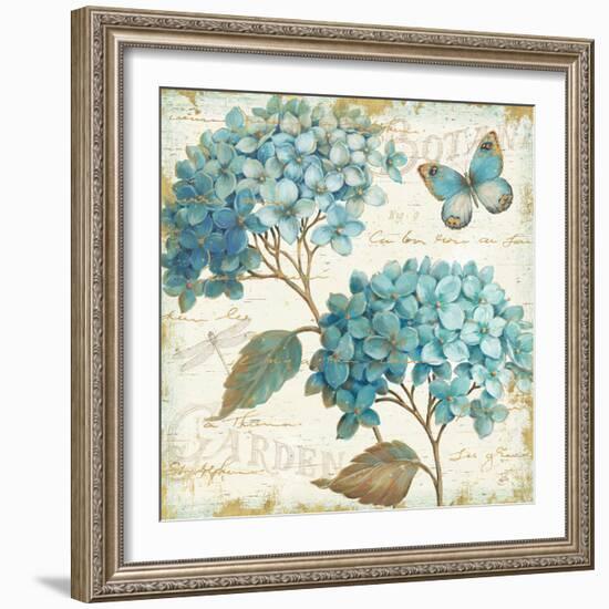 Blue Garden V-Daphne Brissonnet-Framed Art Print