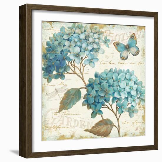 Blue Garden V-Daphne Brissonnet-Framed Art Print