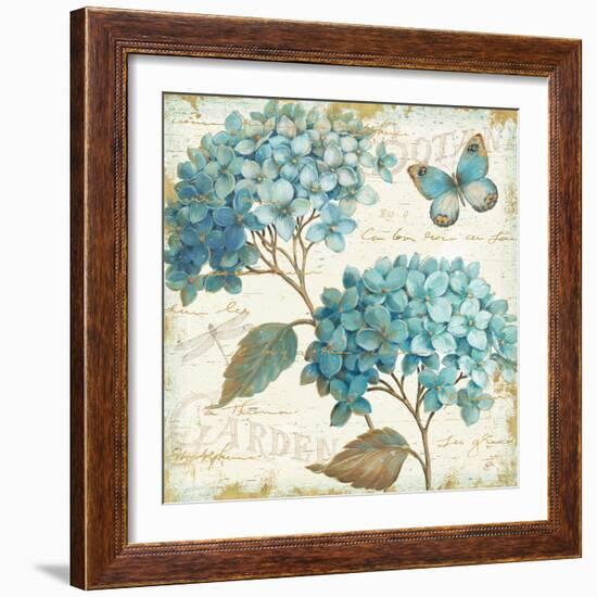 Blue Garden V-Daphne Brissonnet-Framed Art Print