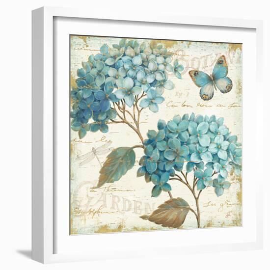 Blue Garden V-Daphne Brissonnet-Framed Art Print