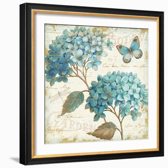 Blue Garden V-Daphne Brissonnet-Framed Art Print