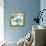 Blue Garden V-Daphne Brissonnet-Framed Stretched Canvas displayed on a wall