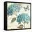 Blue Garden V-Daphne Brissonnet-Framed Stretched Canvas