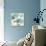 Blue Garden V-Daphne Brissonnet-Framed Stretched Canvas displayed on a wall