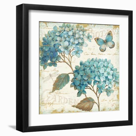 Blue Garden V-Daphne Brissonnet-Framed Art Print