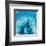 Blue Geo 2-Kimberly Allen-Framed Art Print