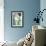 Blue Geometric II-PI Studio-Framed Premium Giclee Print displayed on a wall