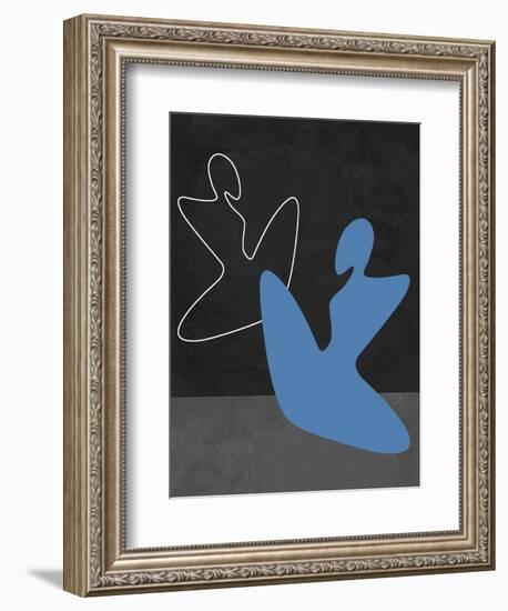 Blue Girl-Felix Podgurski-Framed Art Print