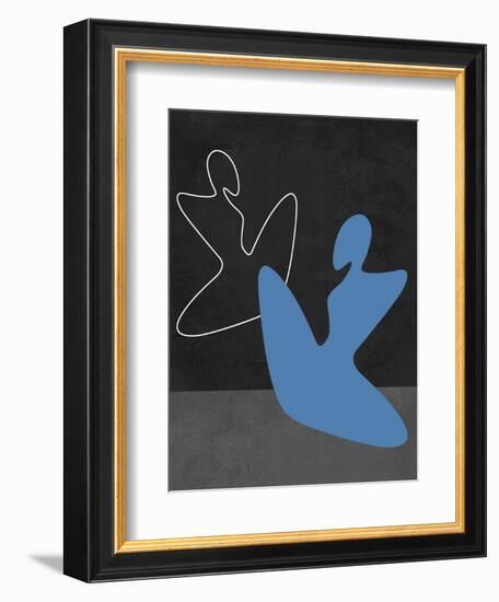 Blue Girl-Felix Podgurski-Framed Art Print