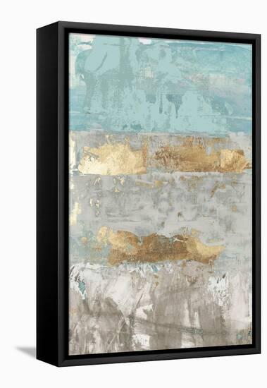 Blue Gold I-null-Framed Stretched Canvas