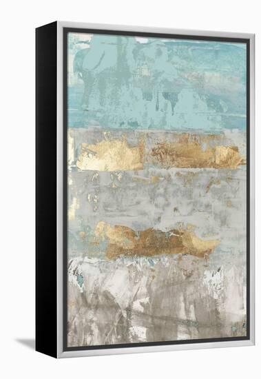 Blue Gold I-null-Framed Stretched Canvas