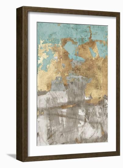 Blue Gold II-null-Framed Premium Giclee Print