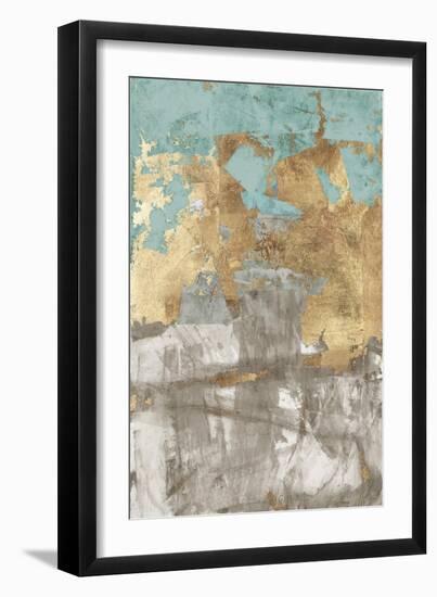 Blue Gold II-null-Framed Art Print