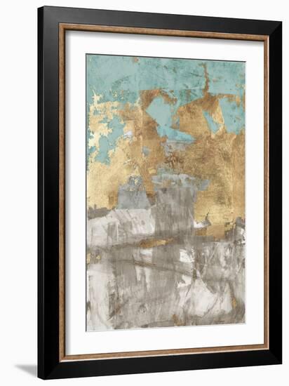 Blue Gold II-null-Framed Art Print