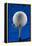Blue Golf Ball Splash-Steve Gadomski-Framed Premier Image Canvas