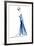 Blue Gown-Johanna Fernihough-Framed Giclee Print