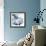 Blue Grande I-Eva Watts-Framed Art Print displayed on a wall