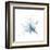 Blue Graphite Flower IX-Avery Tillmon-Framed Art Print