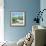 Blue Grass Breeze I-Jane Slivka-Framed Art Print displayed on a wall