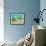 Blue Grass Breeze I-Jane Slivka-Framed Premium Giclee Print displayed on a wall