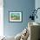 Blue Grass Breeze II-Jane Slivka-Framed Premium Giclee Print displayed on a wall