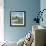 Blue Grass Breeze II-Jane Slivka-Framed Art Print displayed on a wall