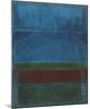 Blue, Green, and Brown-Mark Rothko-Mounted Art Print