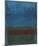 Blue, Green, and Brown-Mark Rothko-Mounted Art Print