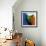 Blue, Green, and Orange Flow, c.2008-Pier Mahieu-Framed Premium Giclee Print displayed on a wall