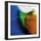 Blue, Green, and Orange Flow, c.2008-Pier Mahieu-Framed Premium Giclee Print