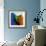 Blue, Green, and Orange Flow, c.2008-Pier Mahieu-Framed Premium Giclee Print displayed on a wall