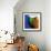 Blue, Green, and Orange Flow, c.2008-Pier Mahieu-Framed Premium Giclee Print displayed on a wall