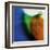 Blue, Green, and Orange Flow, c.2008-Pier Mahieu-Framed Premium Giclee Print