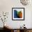 Blue, Green, and Orange Flow, c.2008-Pier Mahieu-Framed Premium Giclee Print displayed on a wall