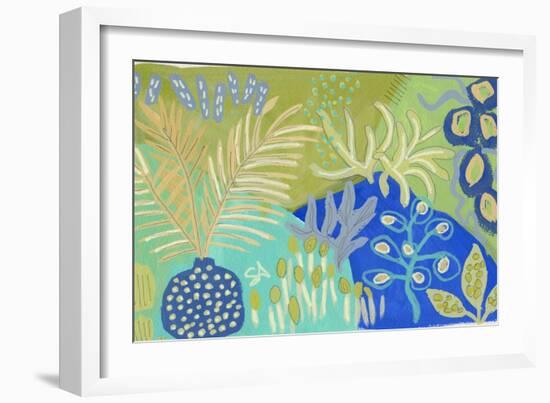 Blue & Green B-Suzanne Allard-Framed Art Print