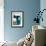 Blue Green III-Kari Taylor-Framed Giclee Print displayed on a wall