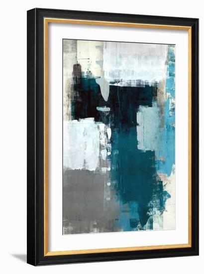 Blue Green III-Kari Taylor-Framed Giclee Print