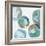 Blue Green Marbles II-PI Studio-Framed Art Print