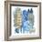 Blue Grey Trees-Kerstin Stock-Framed Premium Giclee Print