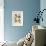 Blue Grosbeak-Mark Catesby-Framed Premium Giclee Print displayed on a wall