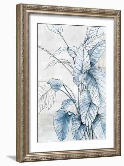 Blue Harmony-Alex Black-Framed Art Print