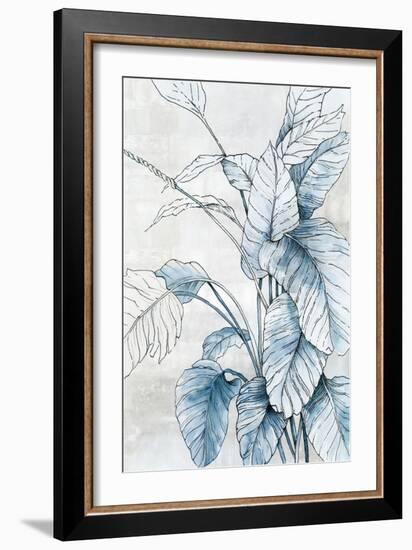 Blue Harmony-Alex Black-Framed Art Print