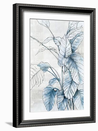 Blue Harmony-Alex Black-Framed Art Print