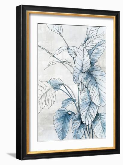 Blue Harmony-Alex Black-Framed Art Print