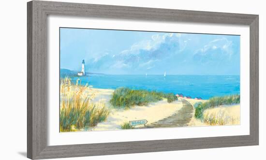 Blue Haven Bay I-Hazel Barker-Framed Giclee Print