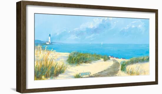 Blue Haven Bay I-Hazel Barker-Framed Giclee Print